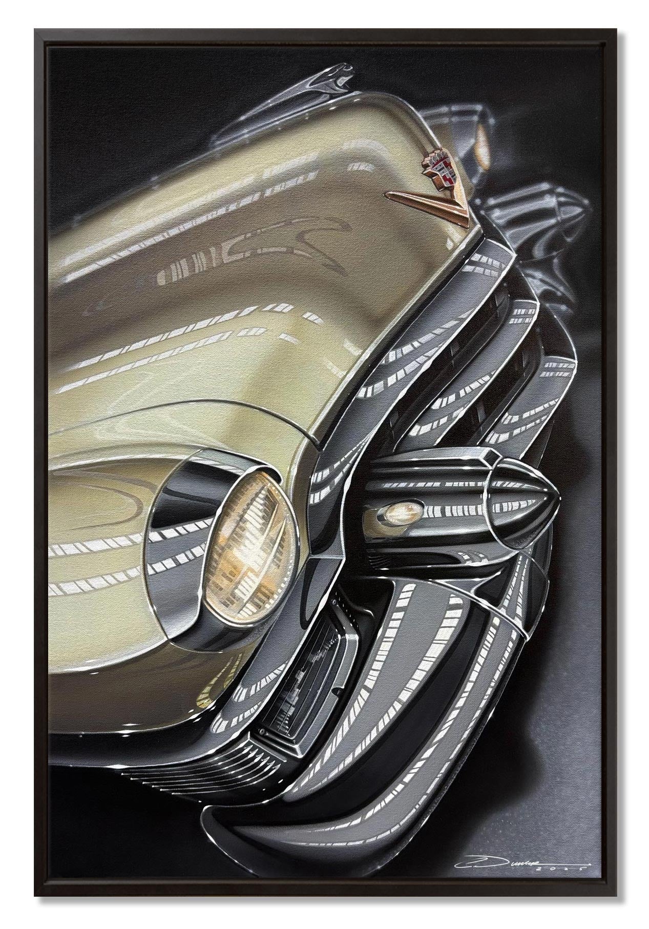 "1953 Cadillac" Original Painting