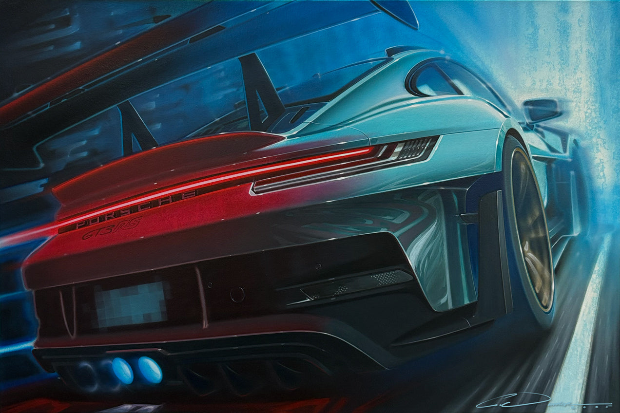 "992 GT3 RS" Original Painting (sold)