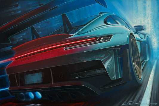 "992 GT3 RS" Original Painting (sold)