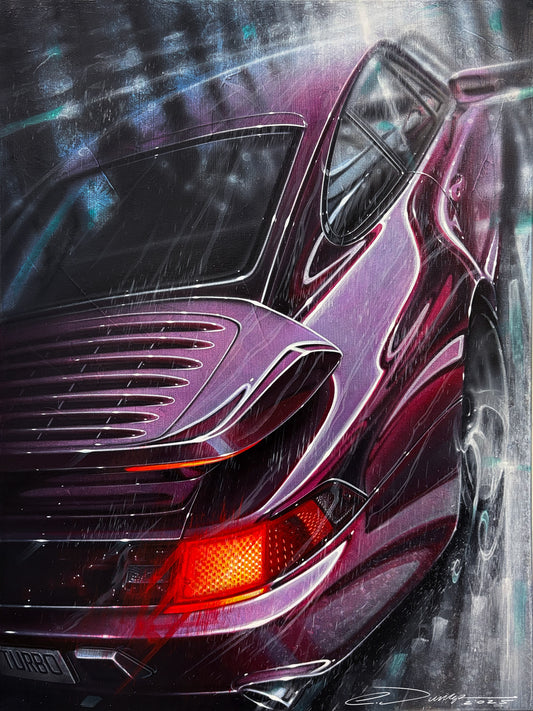 993 Turbo Original Painting